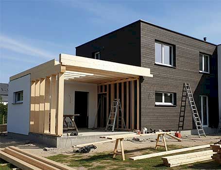 Trouver des chantiers de construction d'extension