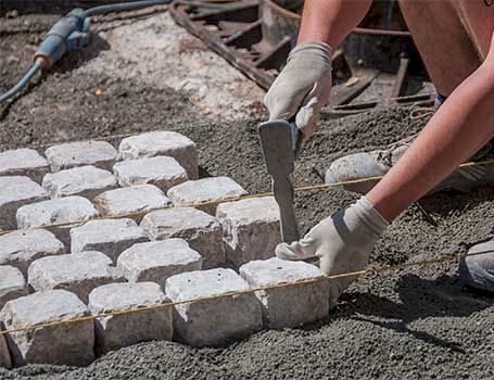Trouver des chantiers de pose de pavés