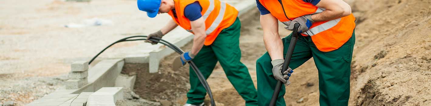 Trouver des chantiers de pose de voirie et réseau divers (VRD)